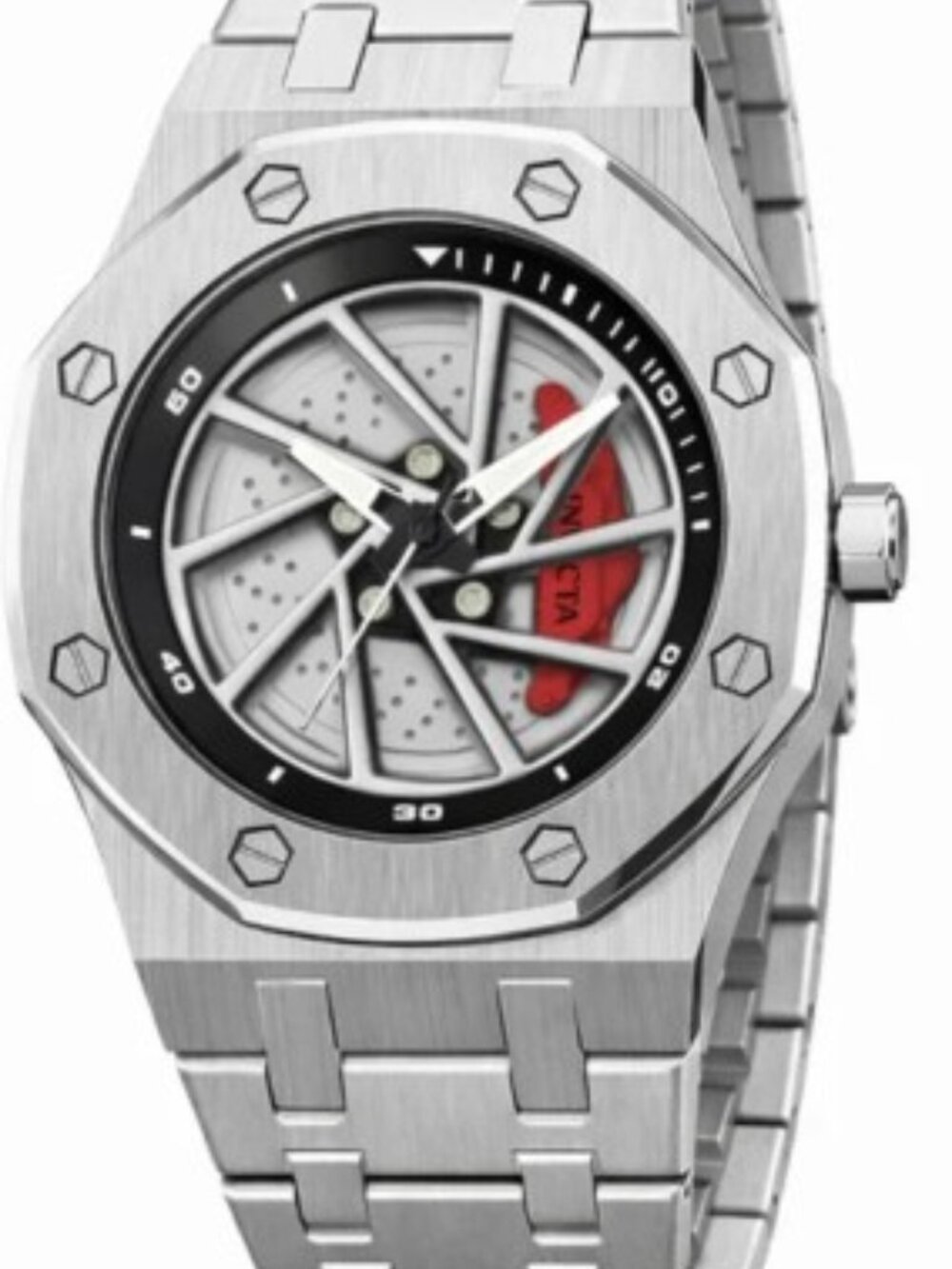 Invicta Speedway Rim Men's Watch - 42mm. Steel  NEW IN BOX